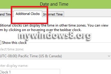 How to Add Additional Clocks in Windows 8 and Windows 7? Add additional clocks on Windows 8