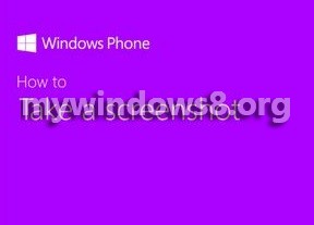 How to take screenshots on Windows 8 phone? windows 8 screenshot