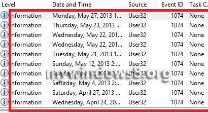 How to See the Last Shutdown Time of Your Windows 8 PC? Event viewer in windows 8