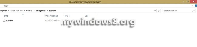 How to hide the full path in the title bar in Windows 8.1 or Windows 8? windows blue title bar