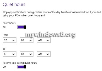 How to Use Quiet Hours in Windows 8.1 to Silence Notifications? Quiet Hours in Windows 8.1