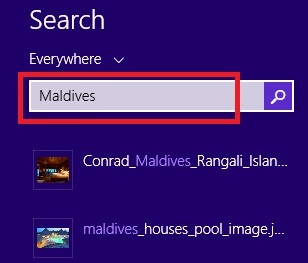 How to personalize Search Preferences in Windows 8.1? personalize Search Preferences