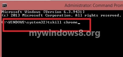 How to Kill a Process From the CLI in Windows 8.1? Kill a Process From the CLI in Windows 8.1