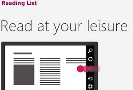 How to Create a Reading List App Shortcut in Windows 8.1? Reading List App