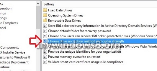 How to Choose BitLocker Drive Encryption Method and Cipher Strength in Windows 8.1? Bit locker encryption system