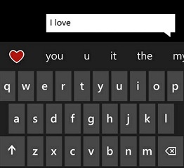 Windows Phone 8.1 with Emoji recommendation for texts is really awesome Windows Phone 8.1's emoji recommendations are amazing