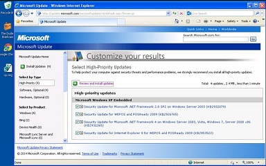 Microsoft warns against registry hack that allows Windows XP updates registry hack that allows Windows XP updates
