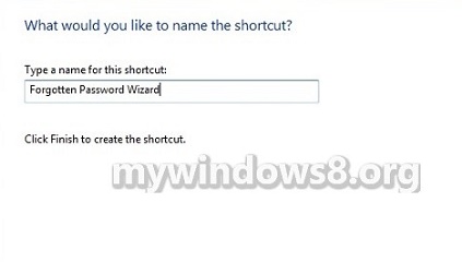 win7 forgotten password wizard