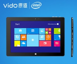 Chinese company Vido launches 3 Windows 8.1 tablets Vido launched three Windows 8.1 tablets namely W11C, W11 Pro and Vido W10 Pro. W11C and W10 Pro are available for sale.