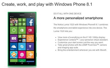 AT&T goes matte green with new Lumia 1520 AT&T goes matte green with new Lumia 1520