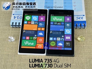 Photos of Nokia Lumia 730 and Lumia 735 leaked before release Lumia 730 and Lumia 735 leaked