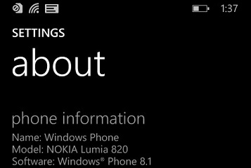 Cyan update for Lumia 820 is now available in India: completes the Asia Pacific Region Cyan Update for Lumia 820in India