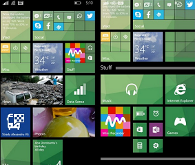 How to create Live Folders on Windows Phone 8.1 GDR1 Update? Windows Phone Live Tiles