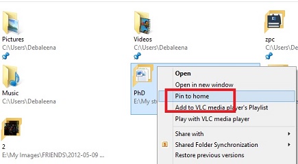 How to Pin or Unpin Locations from Home in Windows 10? How to Pin or Unpin Locations from Home in Windows 10
