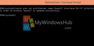 How to change priority of wireless networks in Windows 10? Prioritize wireless network win 10