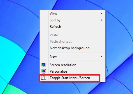 How to Add Toggle Start Menu or Start Screen to Desktop Context Menu in Windows 10? How to Add Toggle Start Menu or Start Screen to Desktop Context Menu in Windows 10?