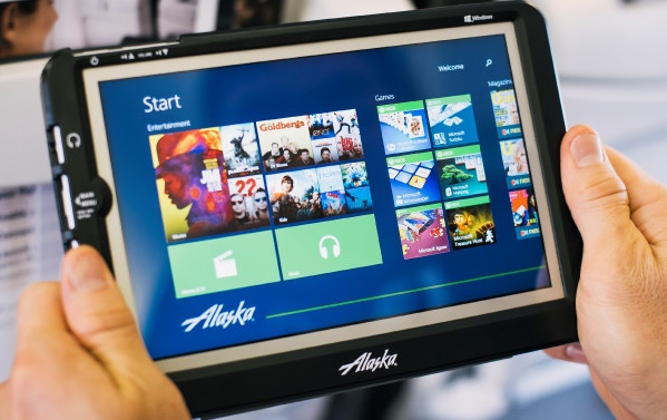 Alaska Airlines will entertain passengers with Windows tablets Alaska Airlines will entertain passengers with Windows tablets