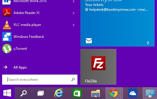 How To Change Color Of Taskbar Window Borders And Start Menu In