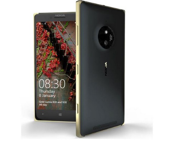 Lumia 830 and Lumia 930 gets a gold color splash Lumia 830 and Lumia 930 gets a gold color splash
