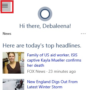 Few things you can do with Cortana in Windows 10 Few things you can do with Cortana in Windows 10
