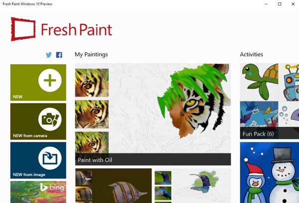 Fresh Paint: Microsoft’s flagship app with a preview update for Windows 10 Fresh Paint: Microsoft's flagship app with a preview update for Windows 10