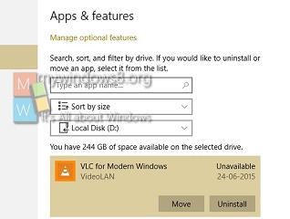 How to move an Installed App to different Drive in Windows 10? Move Windows Apps to different drive in Windows 10