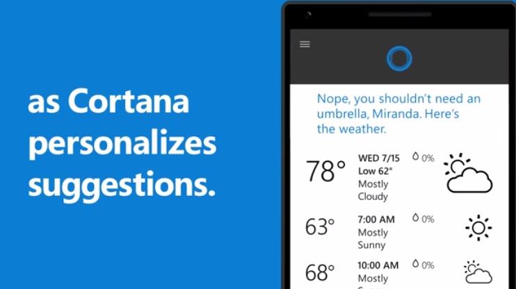 Cortana will add new locations to her database with Windows 10 Cortana will add new locations to her database with Windows 10