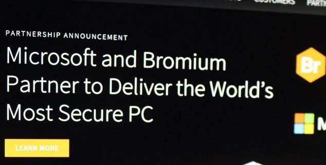Microsoft and Bromium partners to provide enhanced security for Windows 10 Microsoft and Bromium partners to provide enhanced security for Windows 10