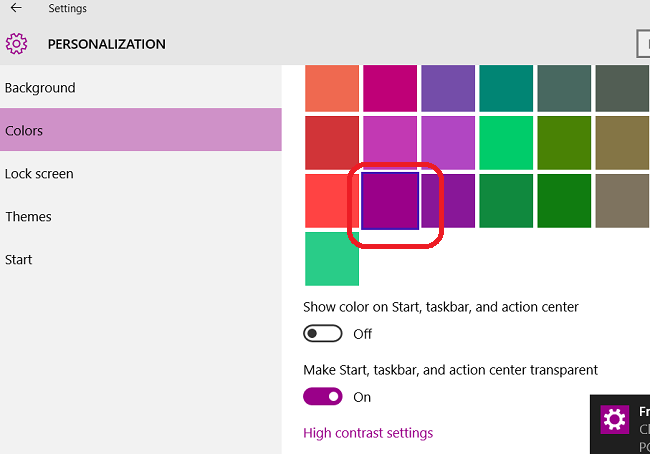 How to change color of Start Menu, Taskbar and Action Center in Windows 10? How to change color of Start Menu, Taskbar and Action Center in Windows 10