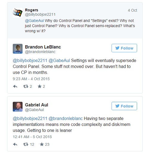The Control Panel and Settings in Windows 10 to be consolidated into one very soon The Control Panel and Settings in Windows 10 to be consolidated into one very soon