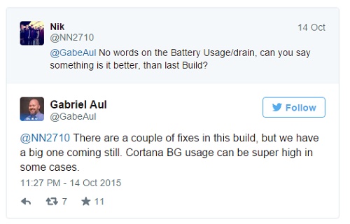The latest Windows 10 Mobile build 10549 will make Cortana to cause massive background usage The latest Windows 10 Mobile build 10549 will make Cortana to cause massive background usage