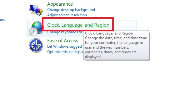 How to Set A Custom Date Format in Windows? clock-region