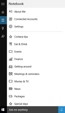 How To Enable & Disable Information Cards In Cortana In Windows 10? How To Enable & Disable Information Cards In Cortana In Windows 10