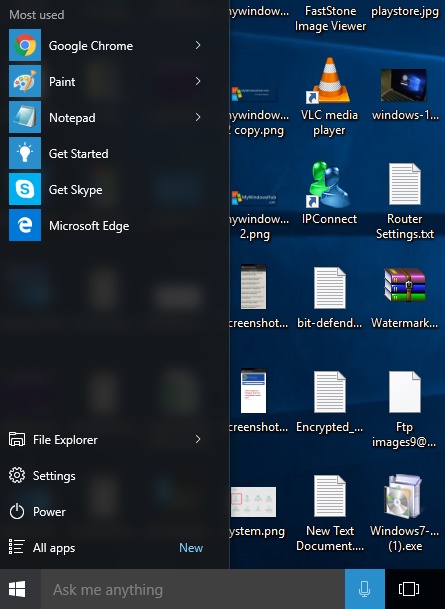 How to slim down the Start Menu in Windows 10? How to slim down the Start Menu in Windows 10