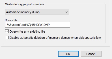 How to Configure Windows 10 to Create Dump Files on BSOD? How to Configure Windows 10 to Create Dump Files on BSOD?