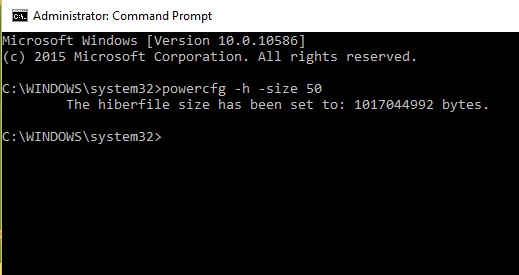 How to reduce hibernate hiberfil.sys file size in Windows 10? How to reduce hibernate hiberfil.sys file size in Windows 10?