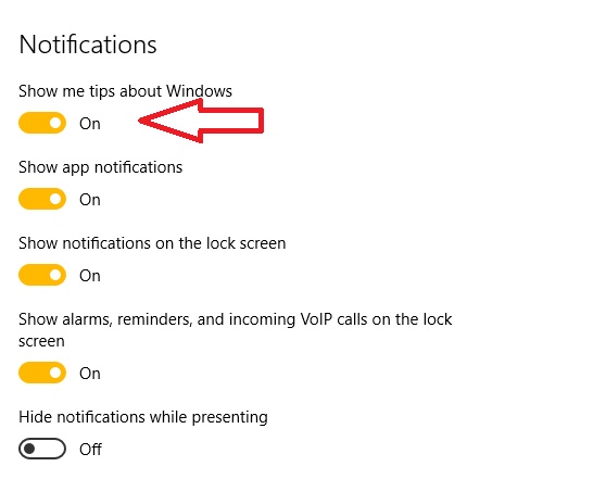 How to disable Windows Tips in Windows 10? How to disable Windows Tips in Windows 10?