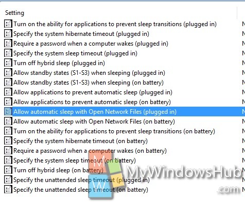 How to Enable Automatic sleep with Open Network Files in Windows 10? How to Enable Automatic sleep with Open Network Files in Windows 10?