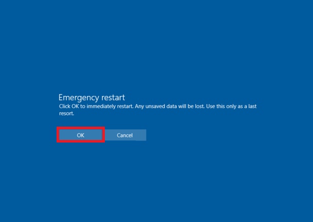 How To Perform an Emergency Restart in Windows 10? How To Perform an Emergency Restart in Windows 10?