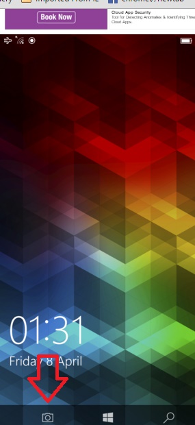 Camera button on lock screen coming in Windows 10 Mobile Redstone Camera button on lock screen coming in Windows 10 Mobile Redstone