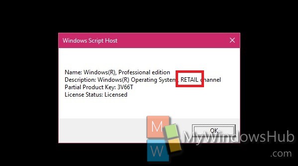 How To Determine If Your Windows License Type Is Oem Retail Or