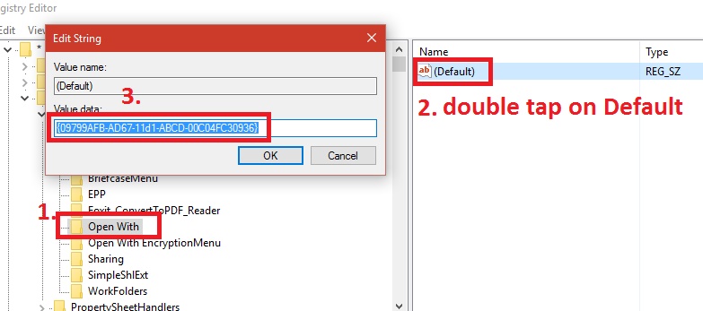 Bringing back the missing ‘Open With’ Option in a buggy Windows 10 Build Bringing back the missing 'Open With' Option in a buggy Windows 10 Build