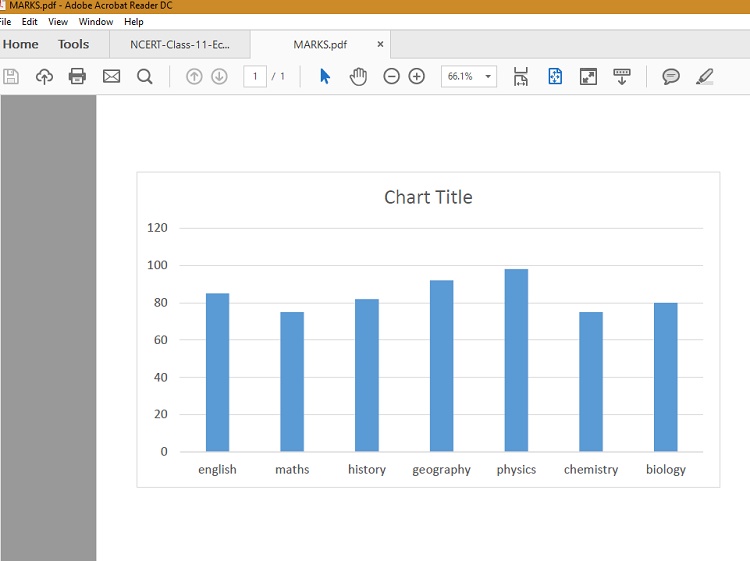How To Save MS Excel 2016 graphs To A PDF File? How To Save An MS Excel 2016 Graph To A PDF File?