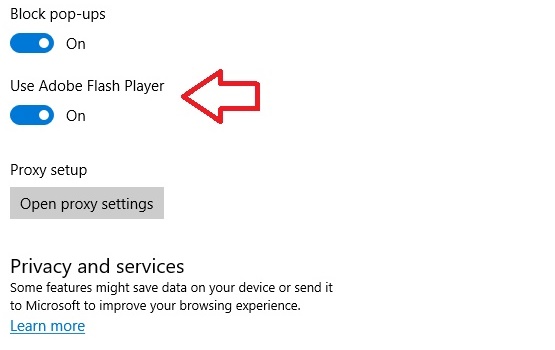 How to Enable or Disable Adobe Flash Player in Microsoft Edge in Windows 10?