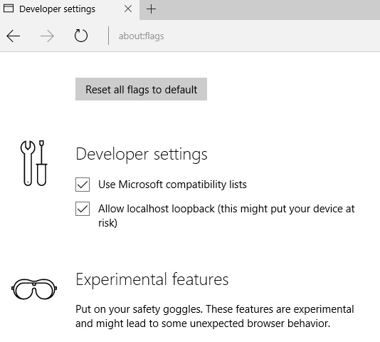 How to Disable “About:Flags” Page in Microsoft Edge Web Browser?