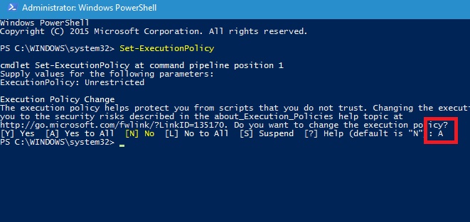 How to Change the Windows PowerShell Execution Policy?