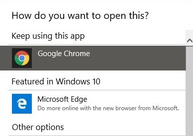 How To Make Cortana Use Your Default Browser In Windows 10?
