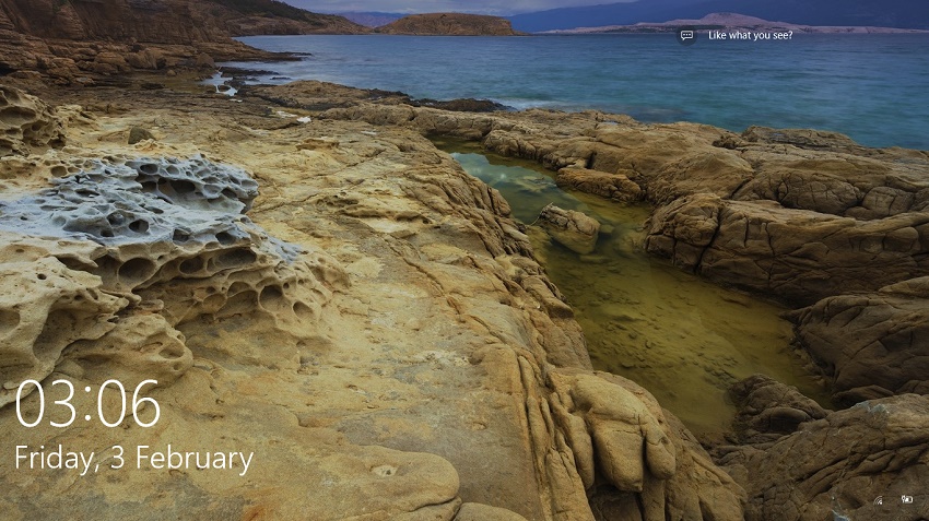 Tips: Get new Windows Spotlight Image for your Lock Screen in Windows 10 lockscreen capture