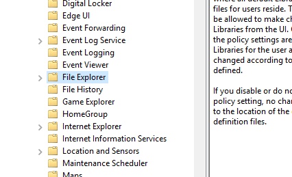 How to Specify Location where all Default Library Definition Files reside?