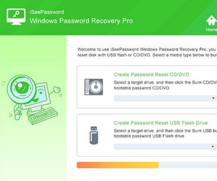 password wizard reset tool for usb